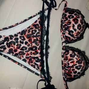 Leopard bikini set